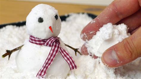 how to get fake snow off clothes